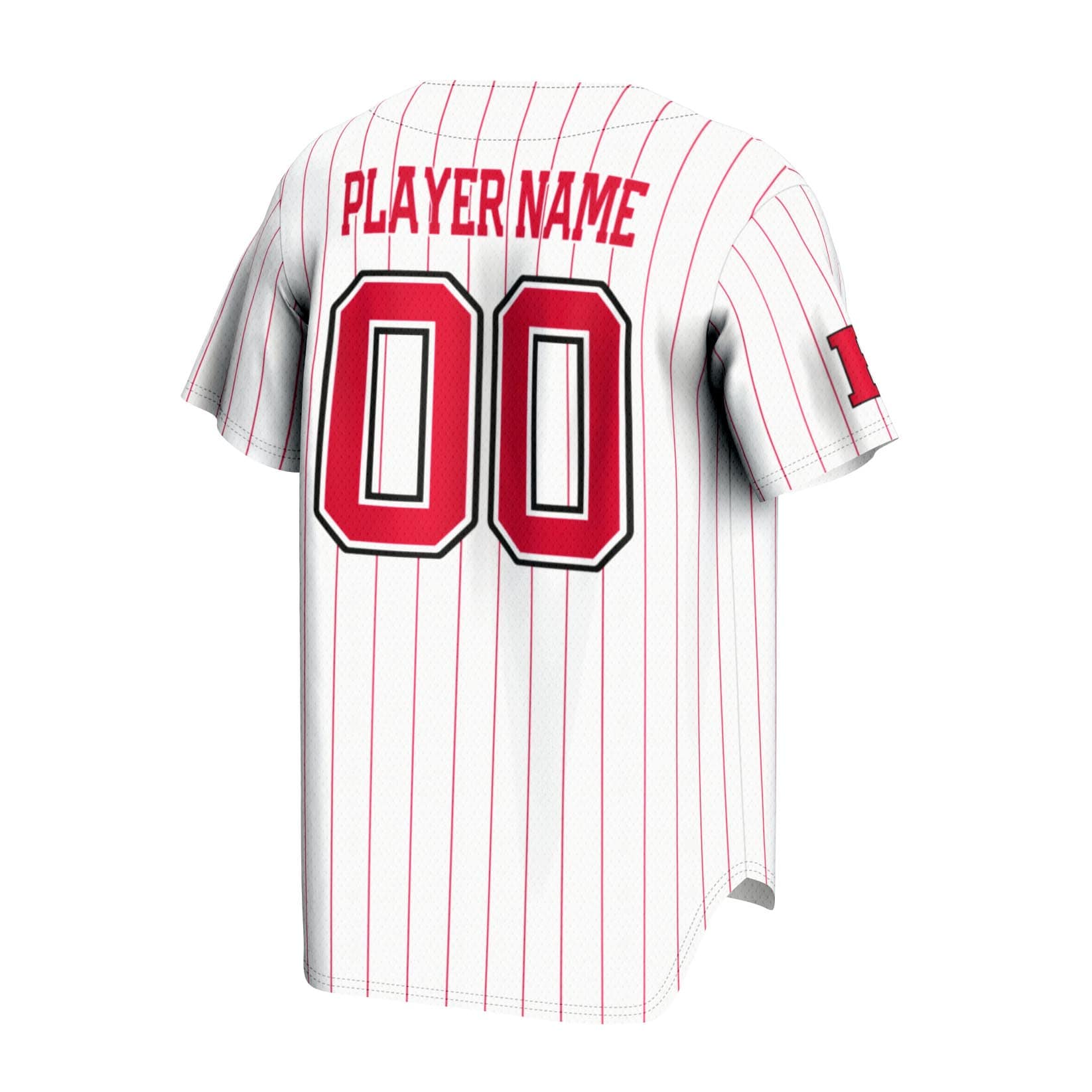 [NJP] Rutgers Scarlet Knights GameDay Greats Unisex NIL Pick-A-Player Lightweight Baseball Jersey - White