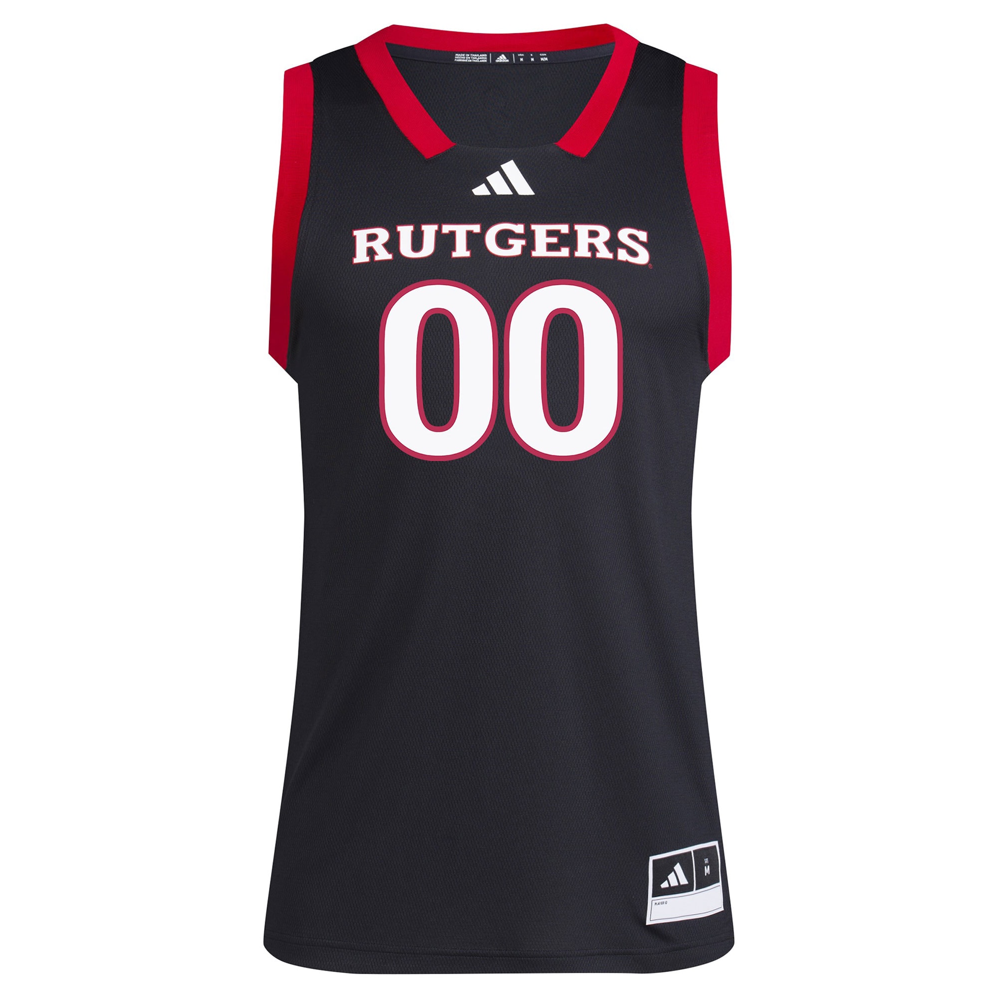 [DDG] Rutgers Scarlet Knights Replica Swingman Jersey - Black