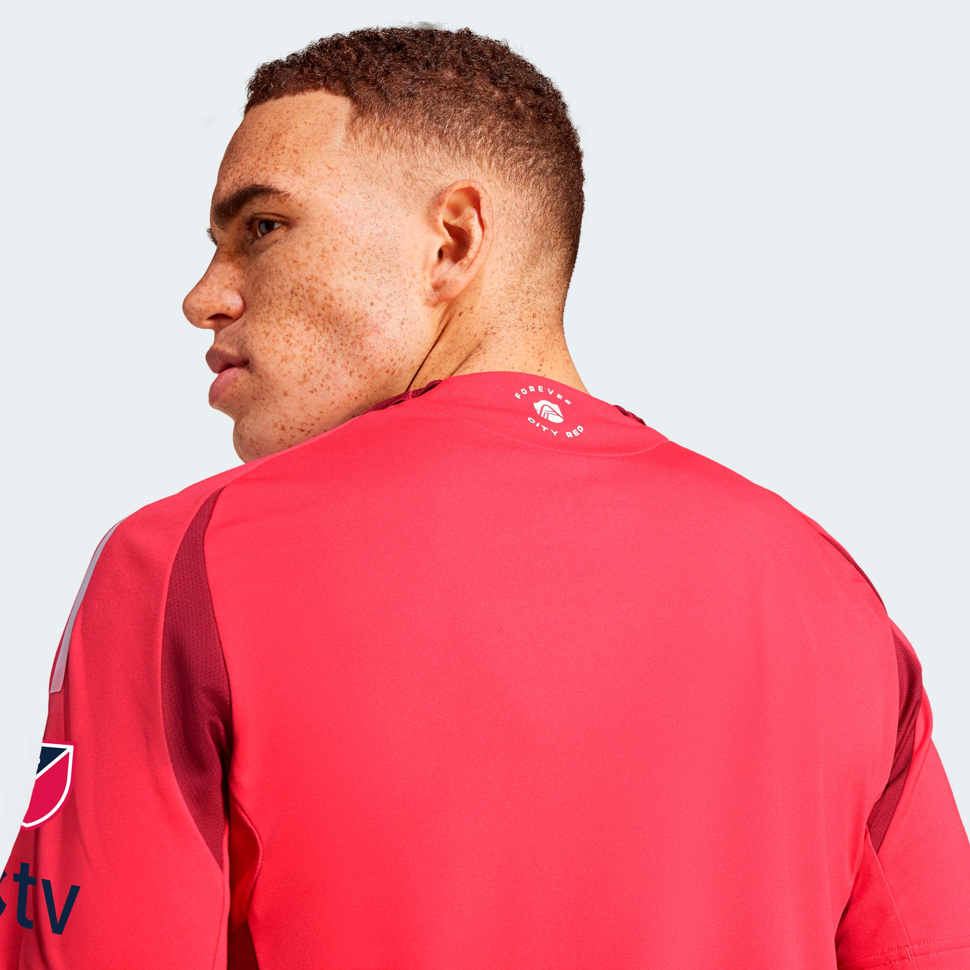 [JED] St. Louis CITY SC 2025 Forever CITY Red On-Field Authentic Jersey - Red