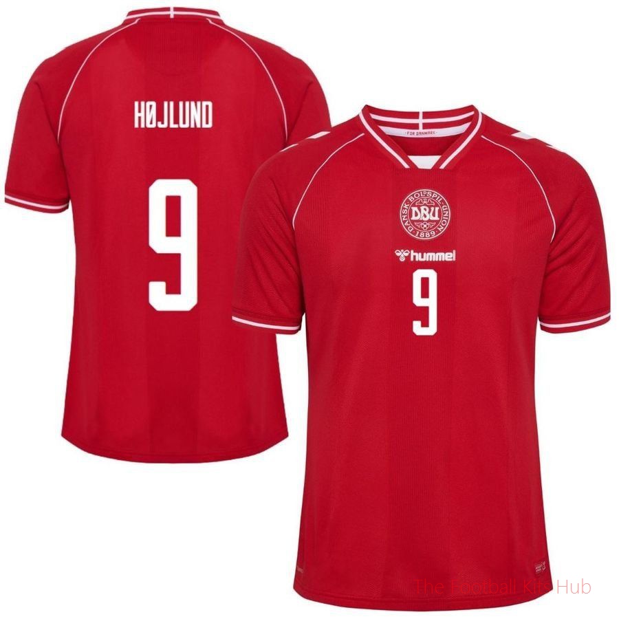 Denmark Home Shirt 2026/27 Pro Player Edition HØJLUND 9