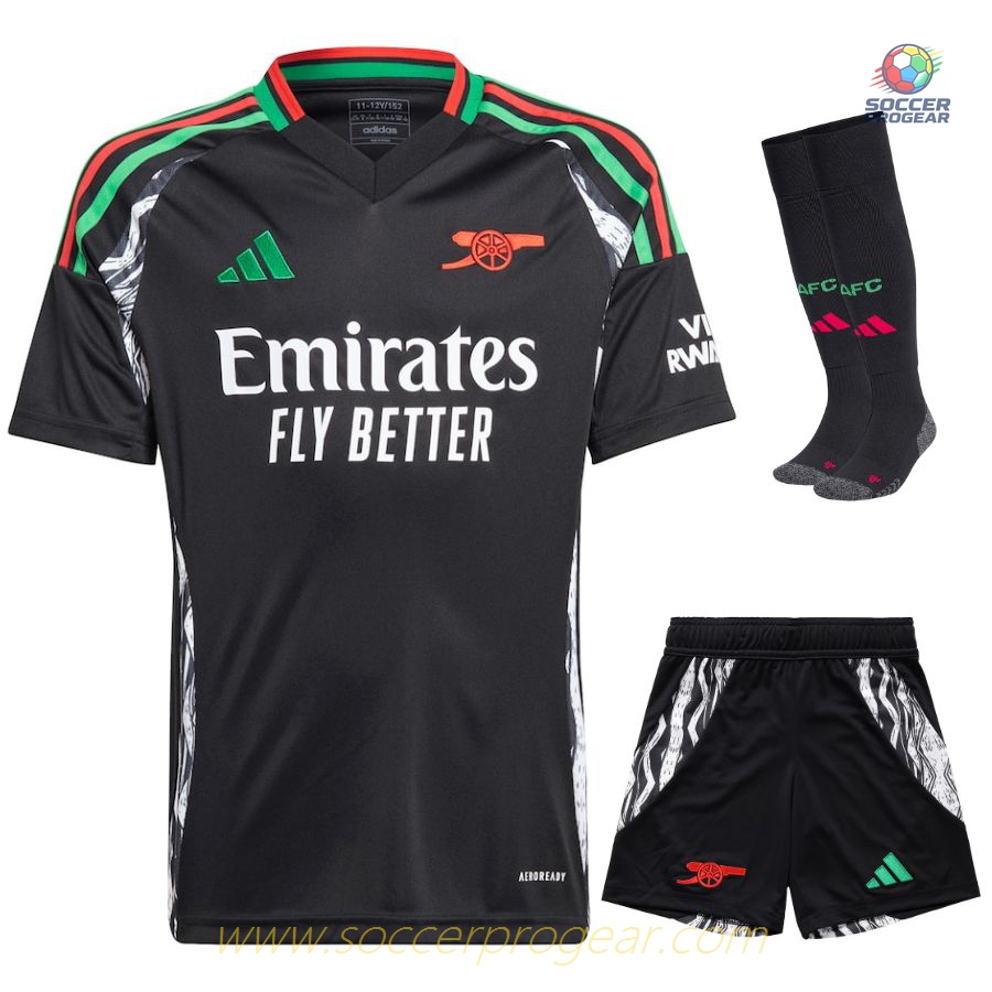 Arsenal Youth Away Football Shirt Team Jersey 2024-2025 Season