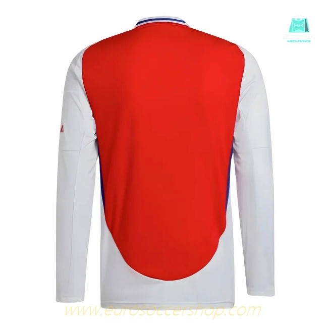 2024-2025 Arsenal Long Sleeve Home Shirt