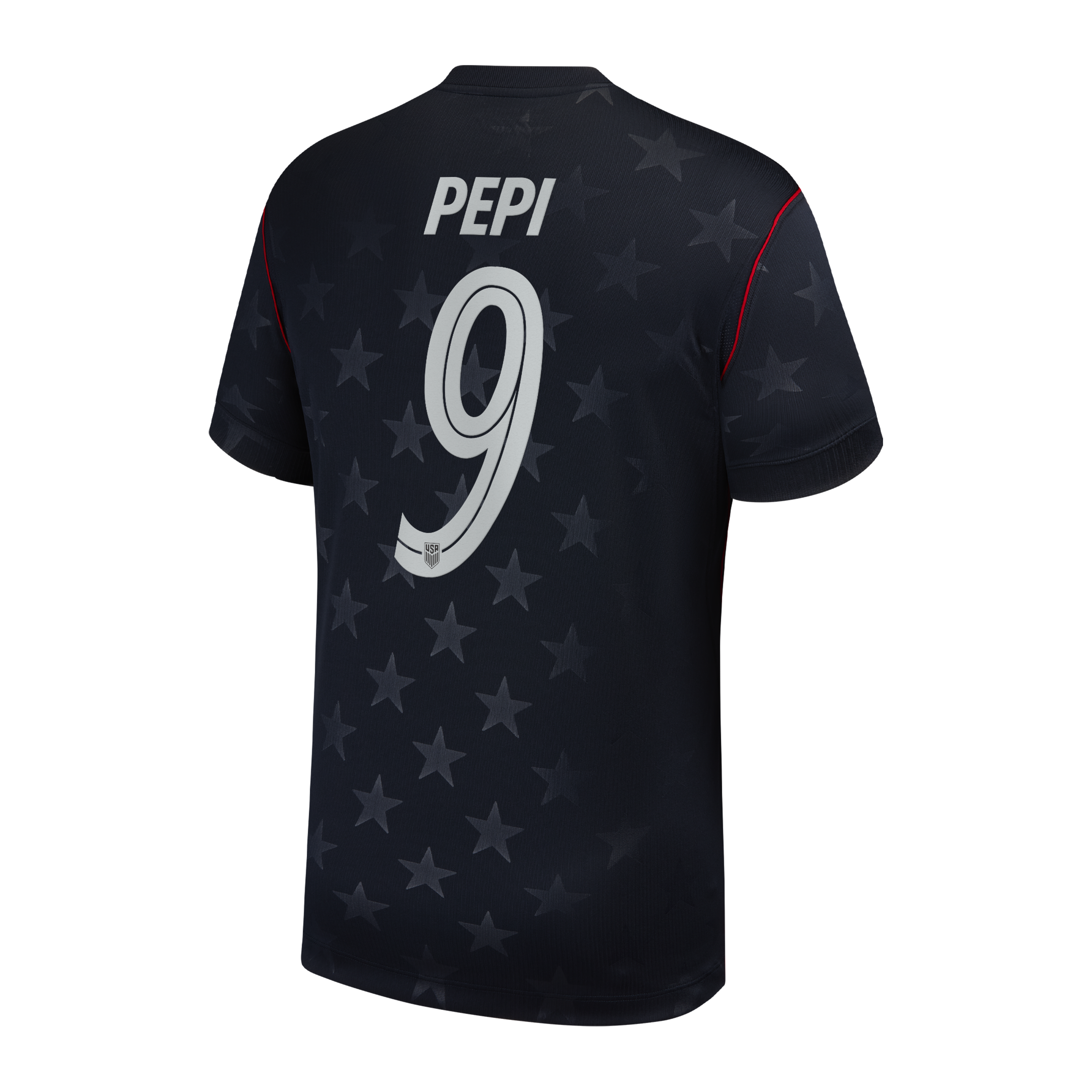 [SJH] Ricardo Pepi USMNT 2026/27 Away Stadium Replica Jersey - Blue