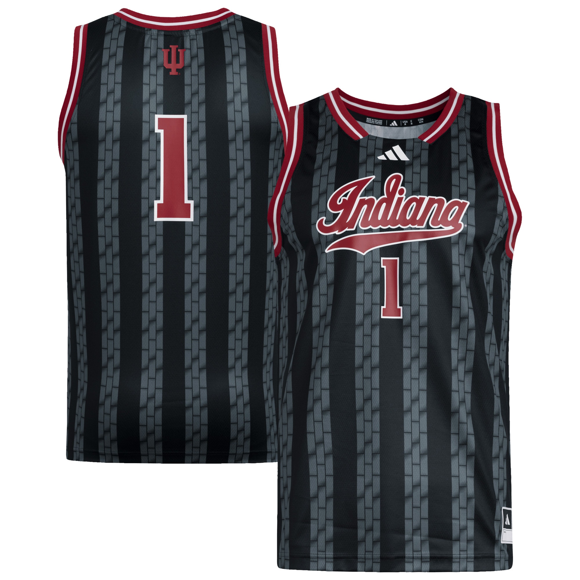 [NJP] Indiana Hoosiers Replica Swingman Jersey - Black