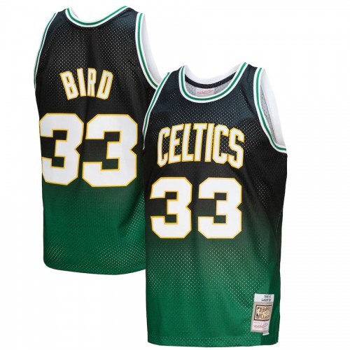 BOS Black B. Celtics #33 NBA Jersey NBA Fan Apparel Game Day Wear