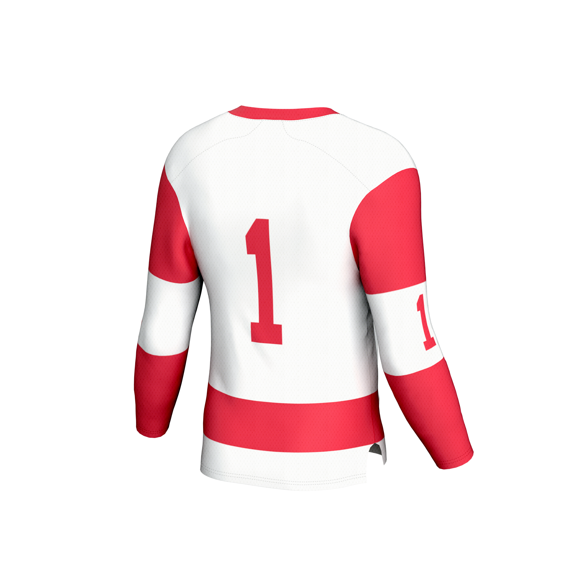 [NJP] Boston University GameDay Greats Unisex Lightweight Collegiate Women's Hockey Fashion Jersey - White