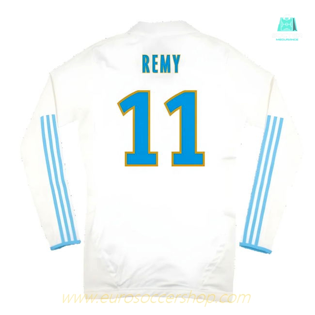 Marseille 2011-12 Player Spec Long Sleeve Home Shirt ((Excellent) L) (Remy 11)