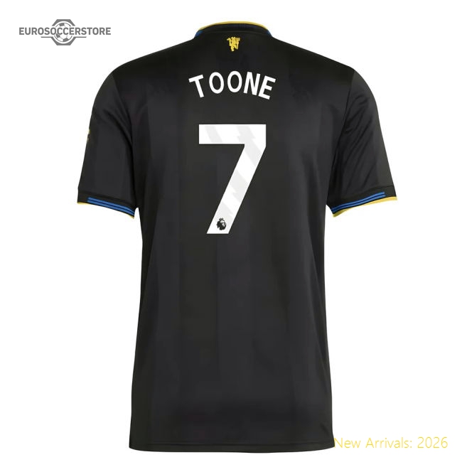 Authentic 2025-2026 Man Utd Authentic Third Shirt (toone 7) - Premium