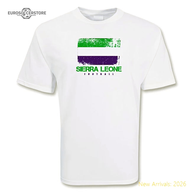 Sierra Leone Football T-shirt - Cost-effective - Premium Collection