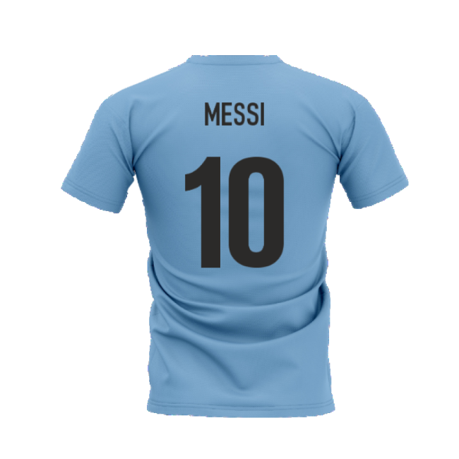 Pro-Grade Lionel Messi Legend T-Shirt (Sky) (Messi 10) Aero-Dynamic