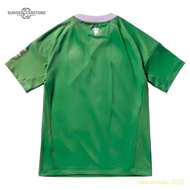 Superior 2025-2026 Man Utd Third Goalkeeper Shirt Green - Kids