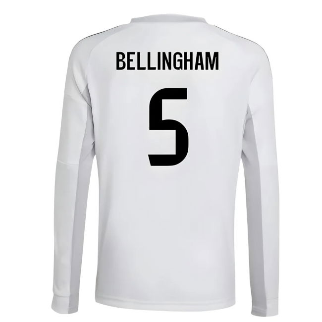 Bellingham 5 Replica Quality Real Madrid Home Supporter Kit (Kids)