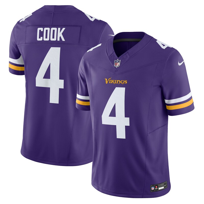 None Dalvin Cook MIN Vikings Iconic Elite Jersey for NFL Fans