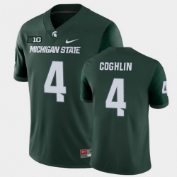 Men's None Green 2024 game jersey Matt Coghlin #4 authentic Jersey
