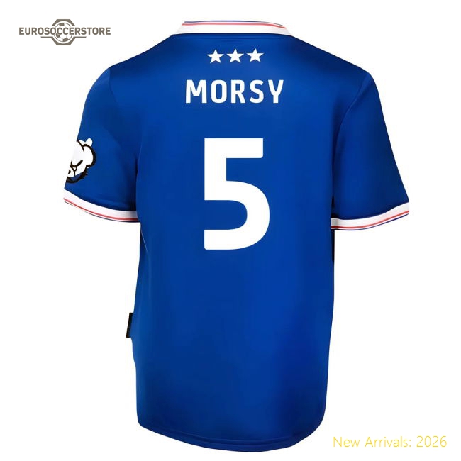 Comfortable Kids Football Team Morsy Jersey 2025-2026 Quick-dry