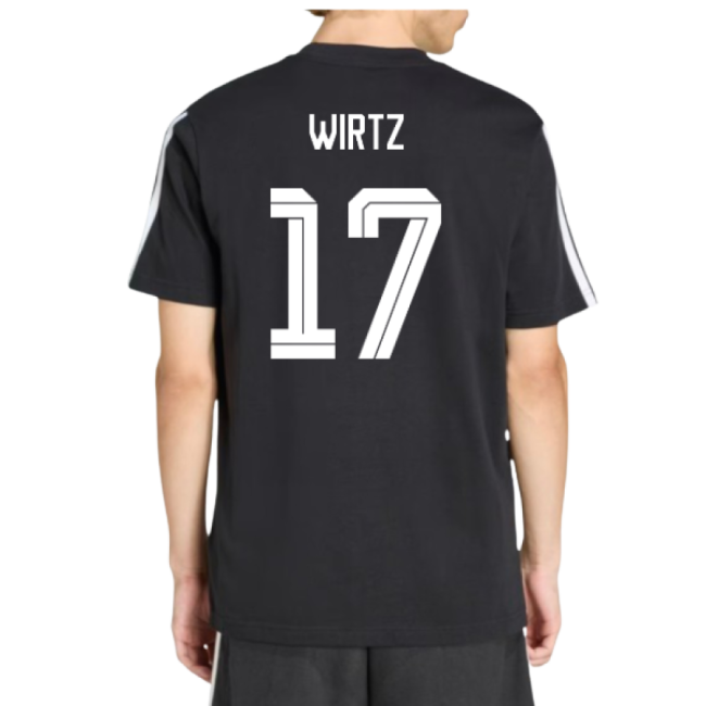 Official Genuine Germany 2026-2027 Germany DNA Tee (Black) (Wirtz 17)
