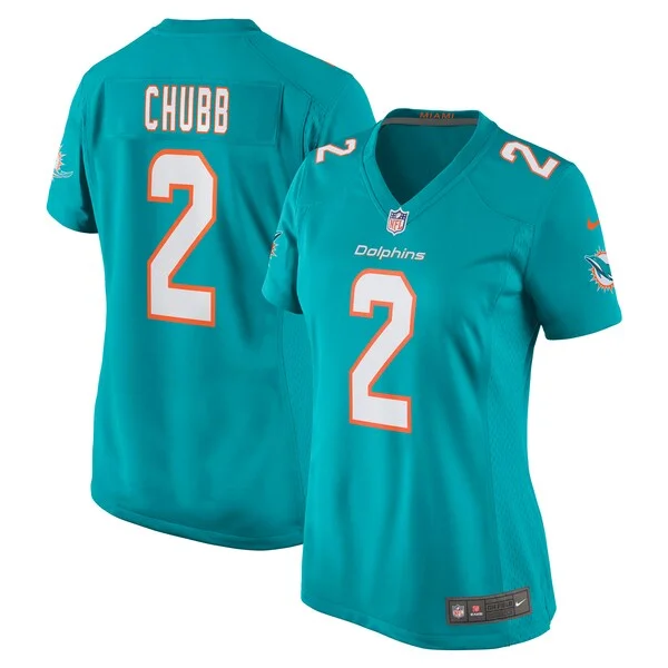 Performance None Game Jersey - Premium Aqua NFL Fan Jersey | Game D...