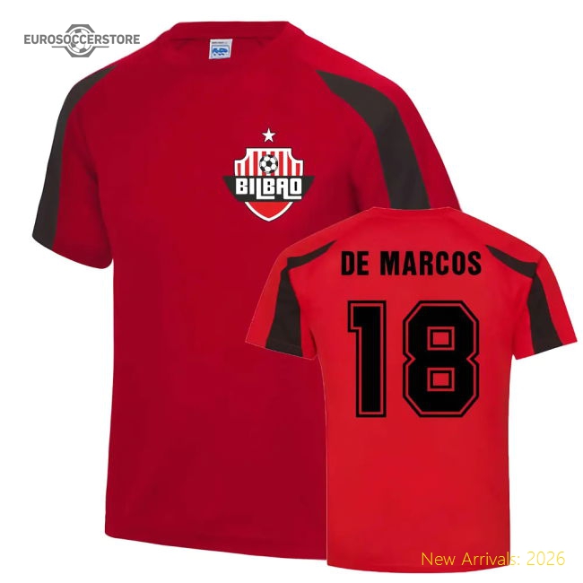 Performance Oscar De Marcos Bilbao Sports Training Jersey (Red)
