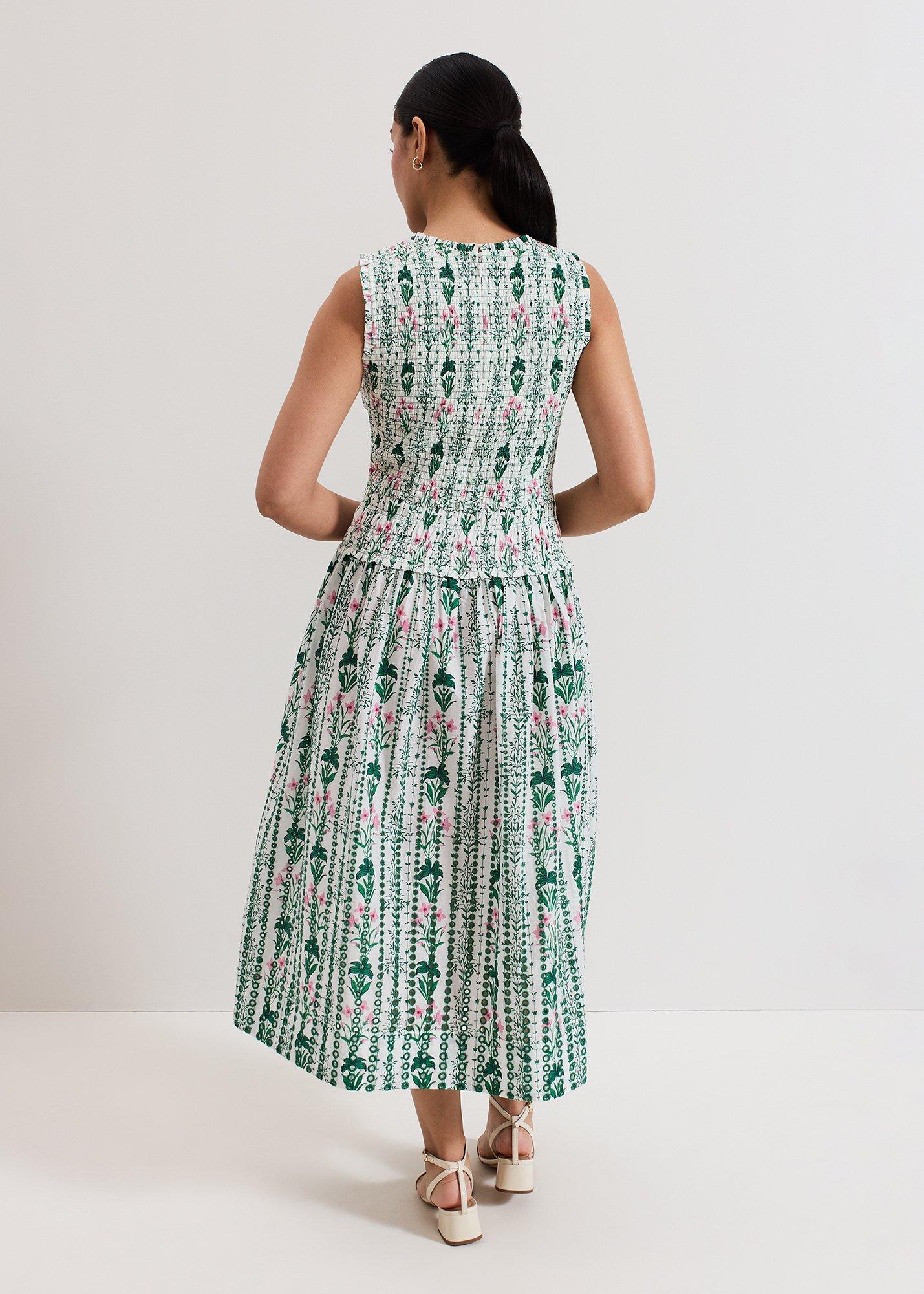 Petite Chiara Floral Midi Dress