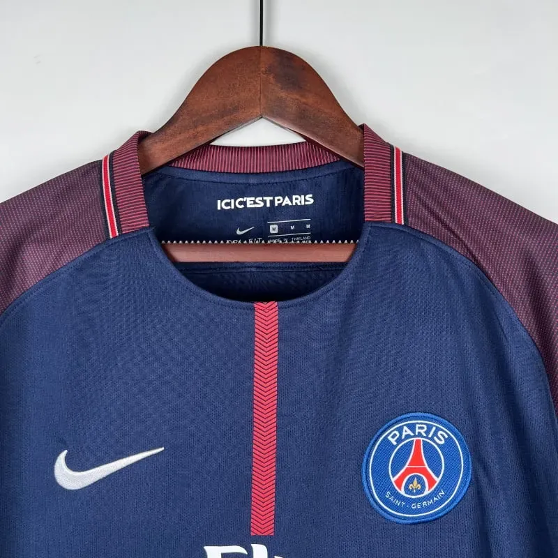 Cheap 2017-2018 PSG Jersey retro kit