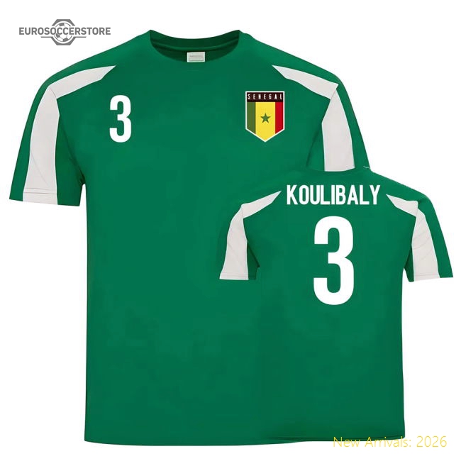 Senegal National Team Sports Training Jerseys (koulibaly 3)
