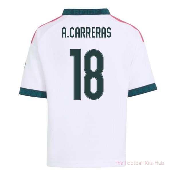 Fan Edition Real Madrid 2026-2027 Home Mini Kit (A.Carreras 18)