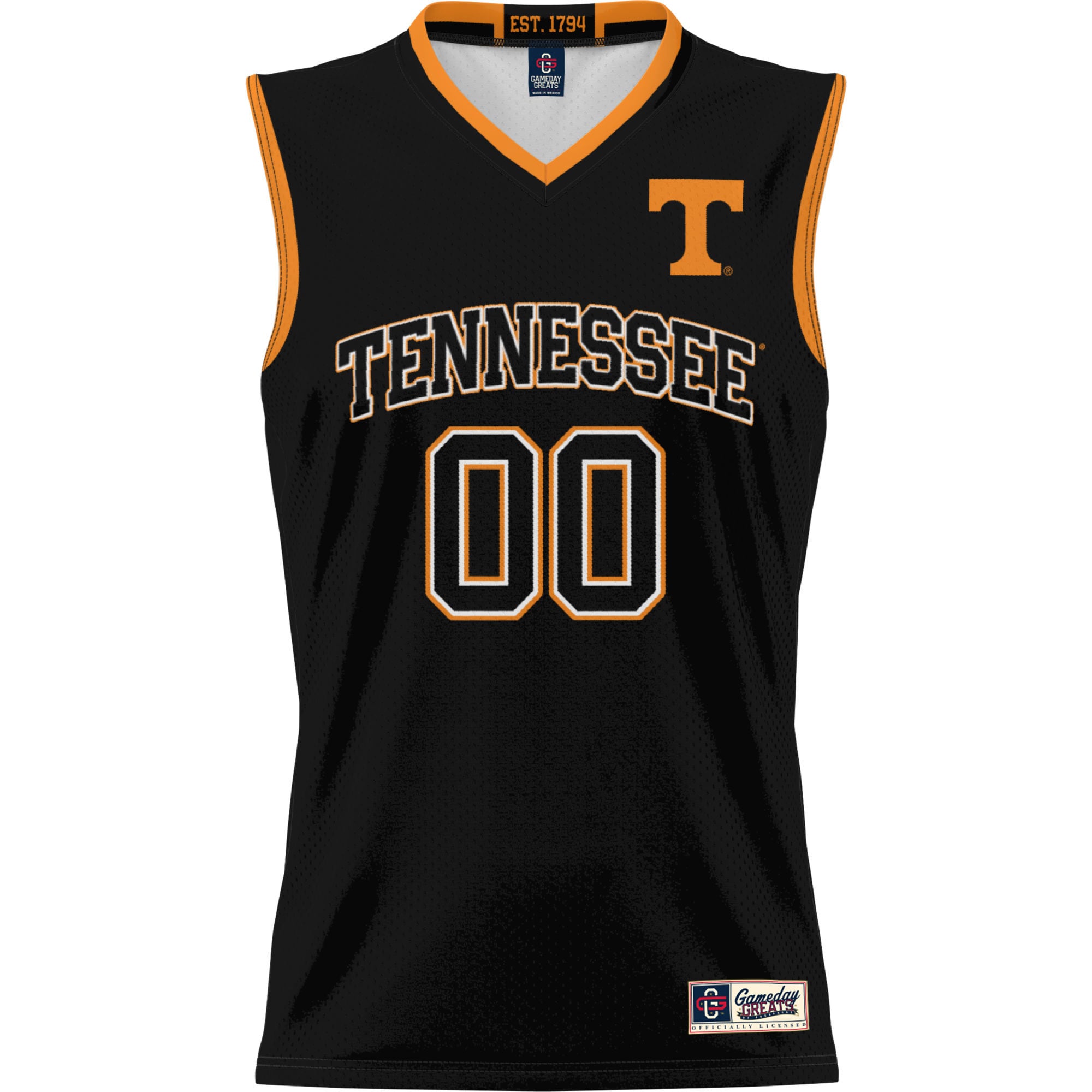 [DDG] Tennessee Volunteers GameDay Greats Youth NIL Pick-A-Player Lightweight Women's Basketball Jersey - Black