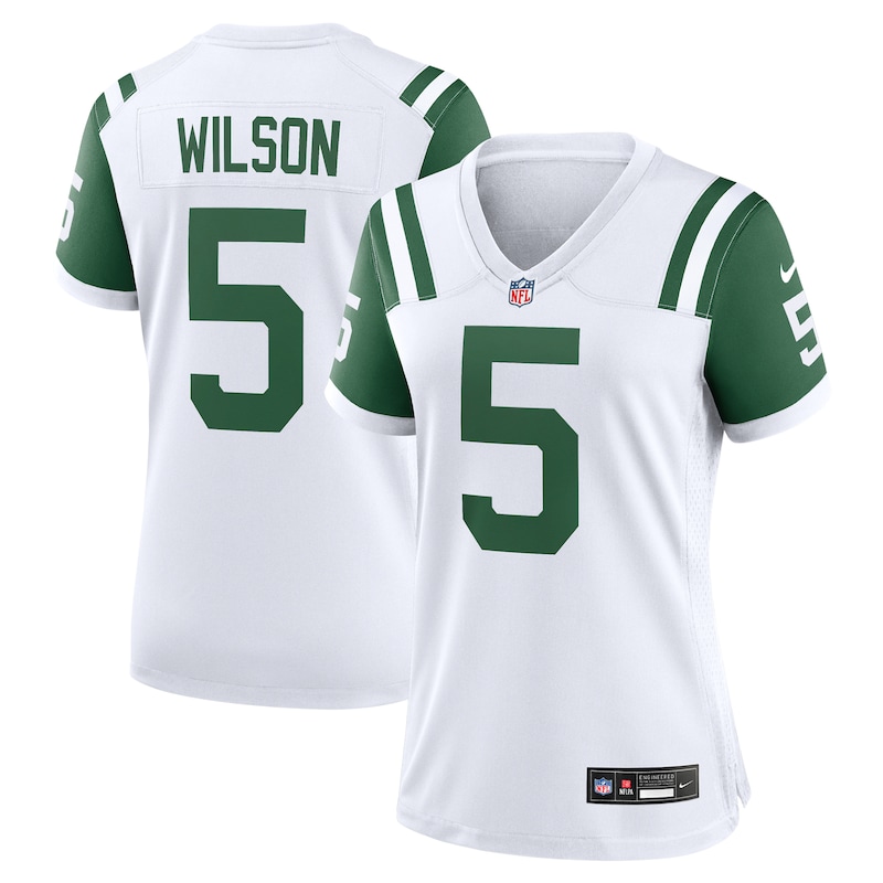None Garrett Wilson Fan Favorite NY Jets Officially Licensed Jersey
