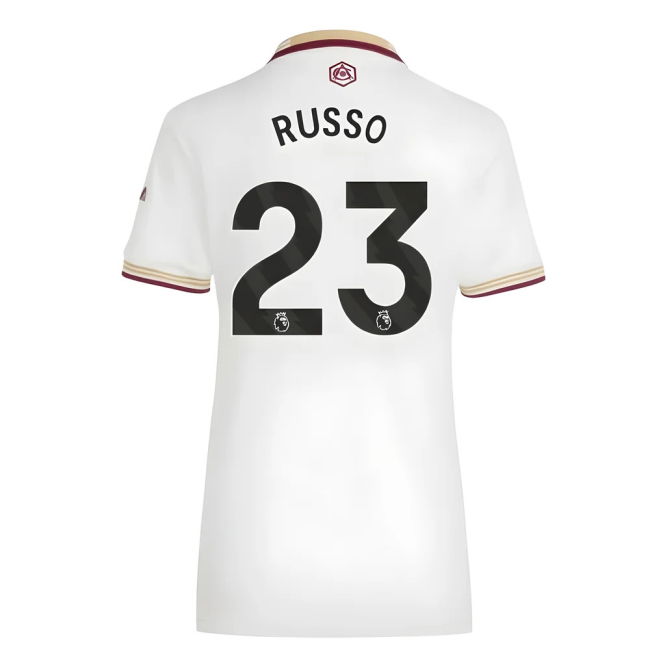Arsenal 2025-2026 Home Soccer Jersey (Womens) (Russo 23) - Womens (...