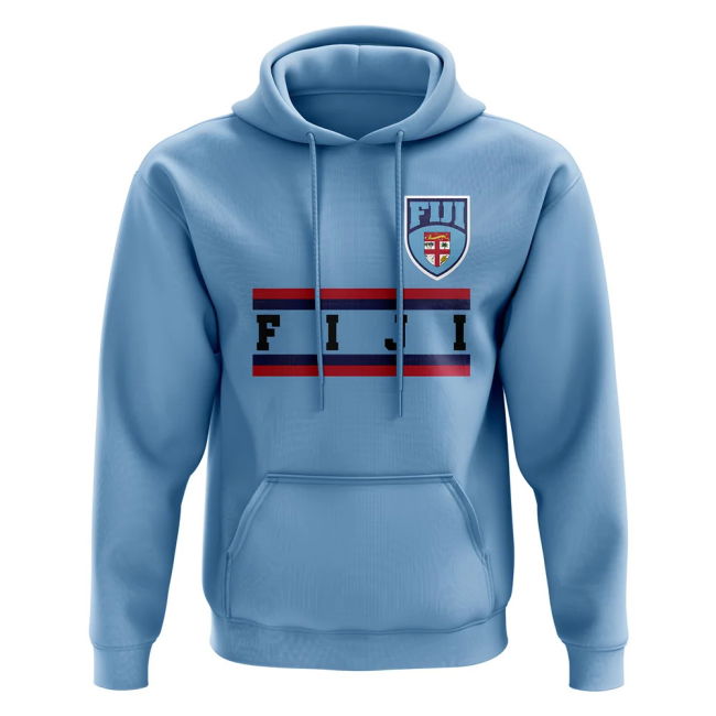 Tournament-Edition Fiji Core Football Country Hoody (Sky)
