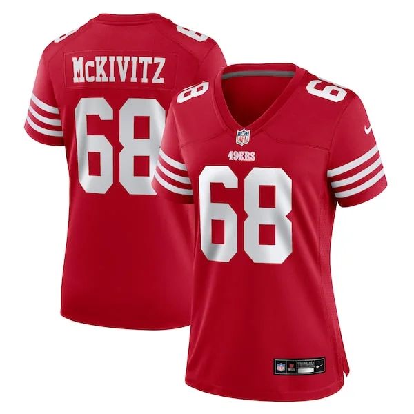 Authentic SF 49ers Game Jersey - Scarlet | NFL Fan Apparel | NFL Footb