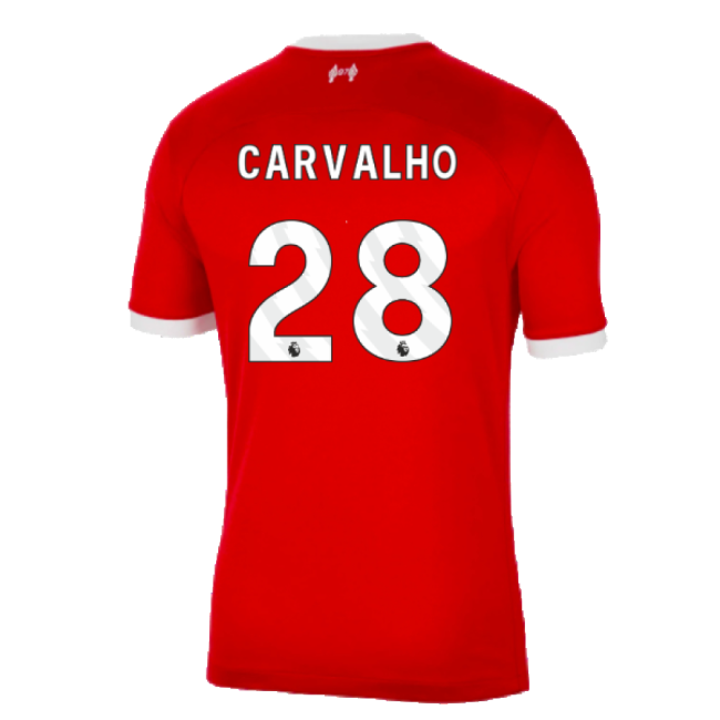 Liverpool Verified 2023-2024 Liverpool Home Shirt (Carvalho 28)