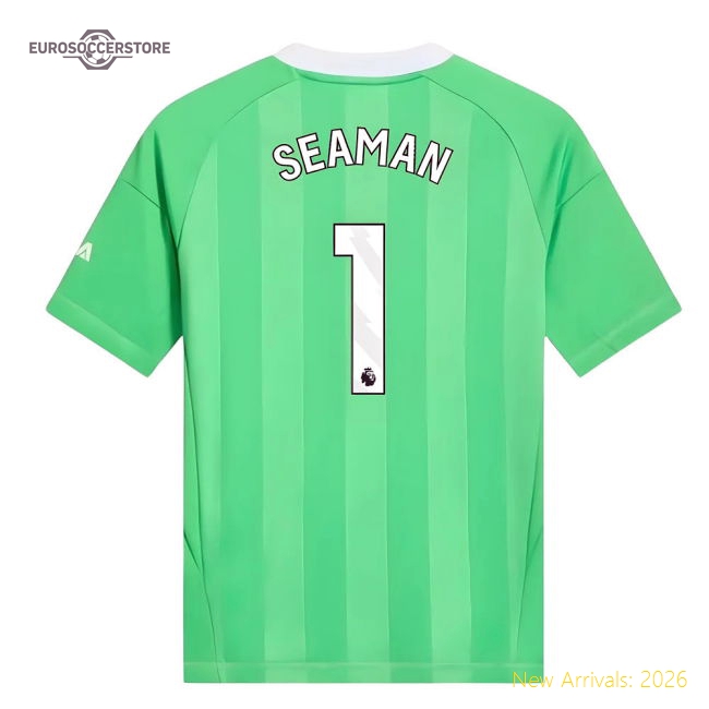 Safe Kids Arsenal Seaman Jersey 2025-2026 Breathable Dri-fit