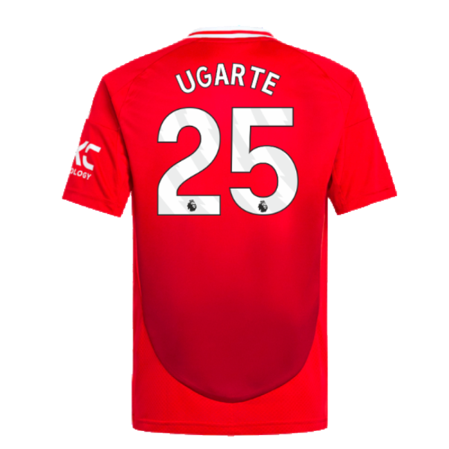 2024-2025 Man Utd Home Shirt (Kids) (Ugarte 25)