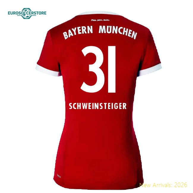 Football Team Womens Schweinsteiger Elegant Jersey Performance Fabric