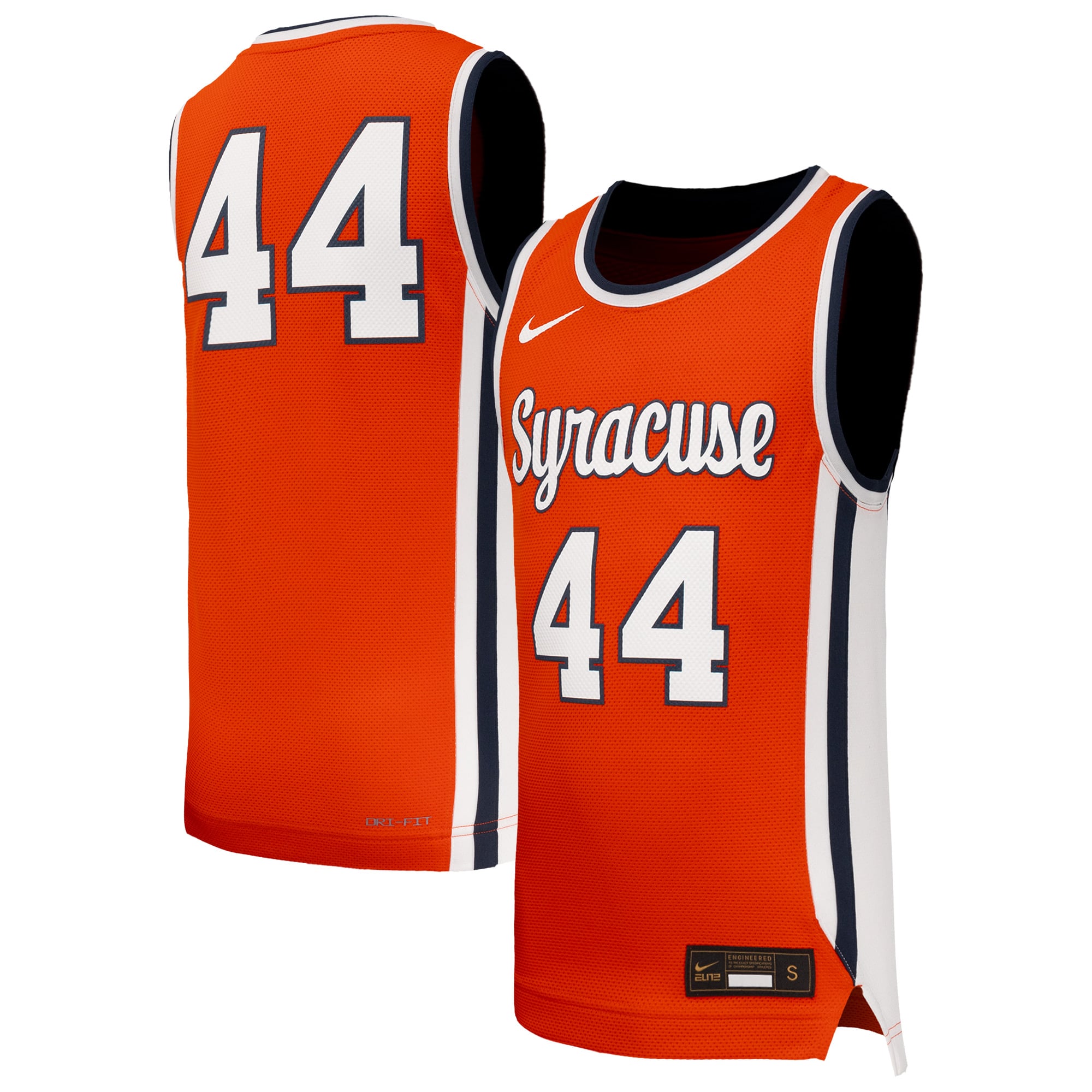 #44 Syracuse Orange Nike Youth Replica Basketball Jersey - Orange