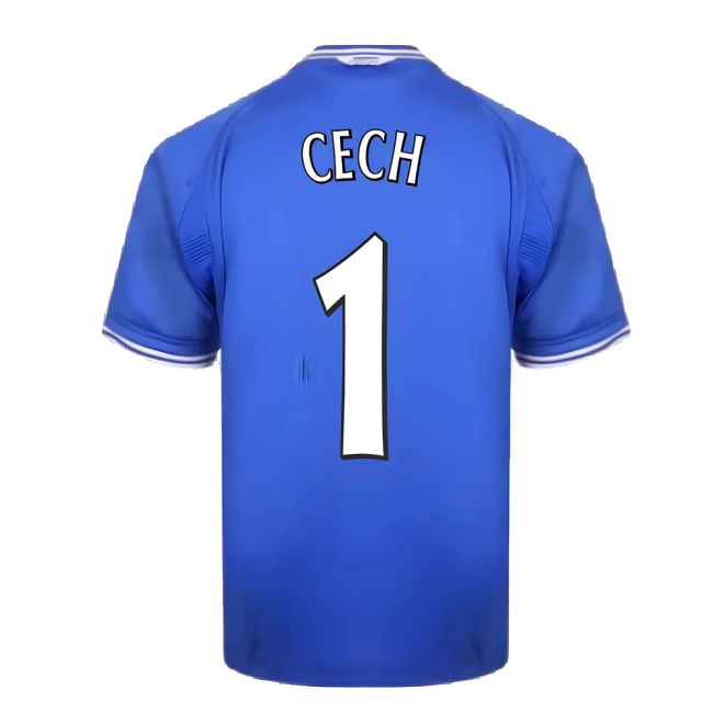 Authentic Design Avid Chelsea Chelsea Home Shirt Cech #1 Updated D...