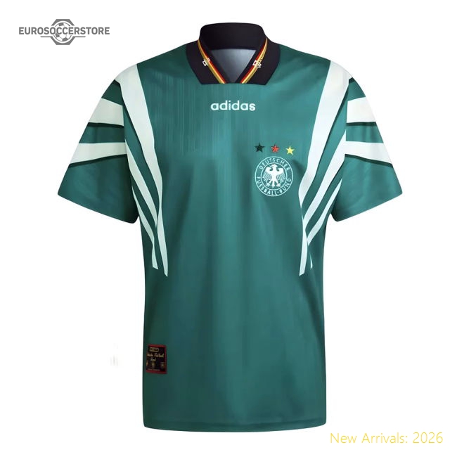 Authentic Germany 2024-2025 Official Away Shirt Retro Modern