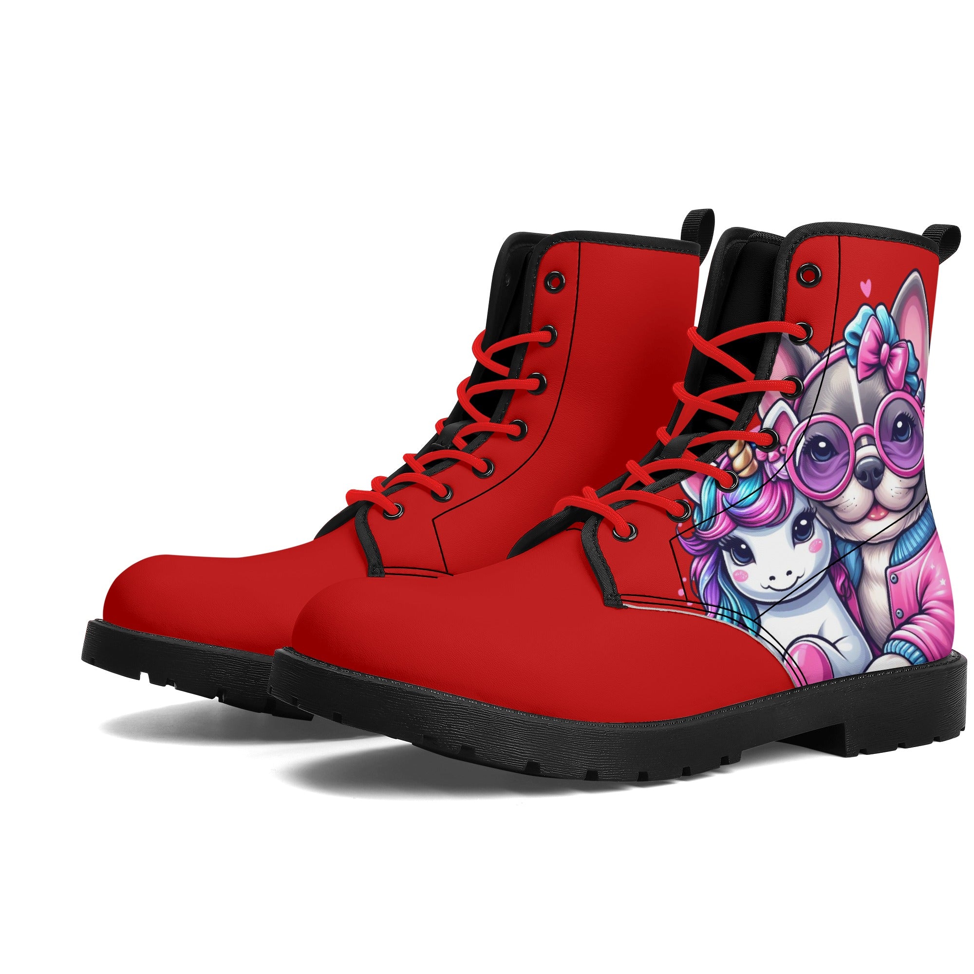 Comfortable Princess - Leather Boots for Pet Enthusiasts Premium