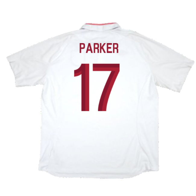 England Starting XI Elite Quality Home Pro Level Shirt (Parker 17) (1)