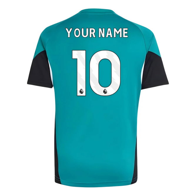2025-2026 Liverpool EU Training Jersey (Green) - Kids (Your Name)