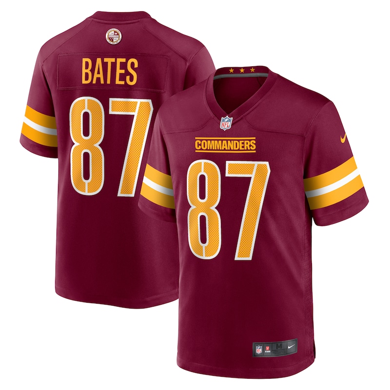 None John Bates WAS Commanders Top-Grade Authentic Jersey for NFL Fans