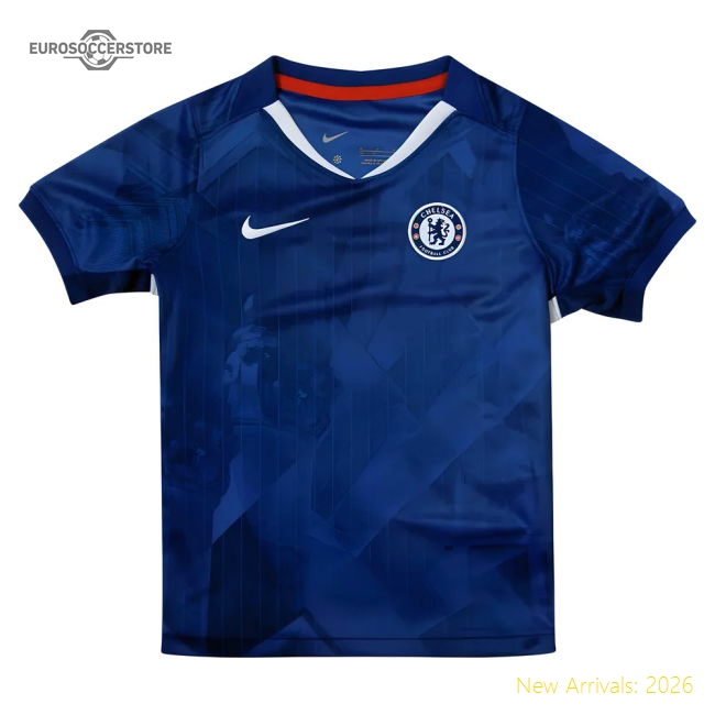 Official 2025-2026 Chelsea Home Little Boys Mini Kit - Premium