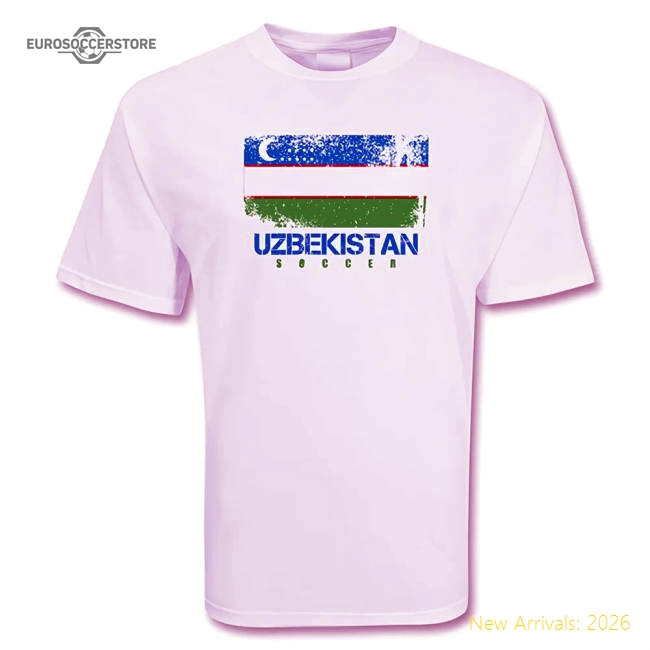 Uzbekistan Soccer T-shirt - Match Quality - Fan Collection