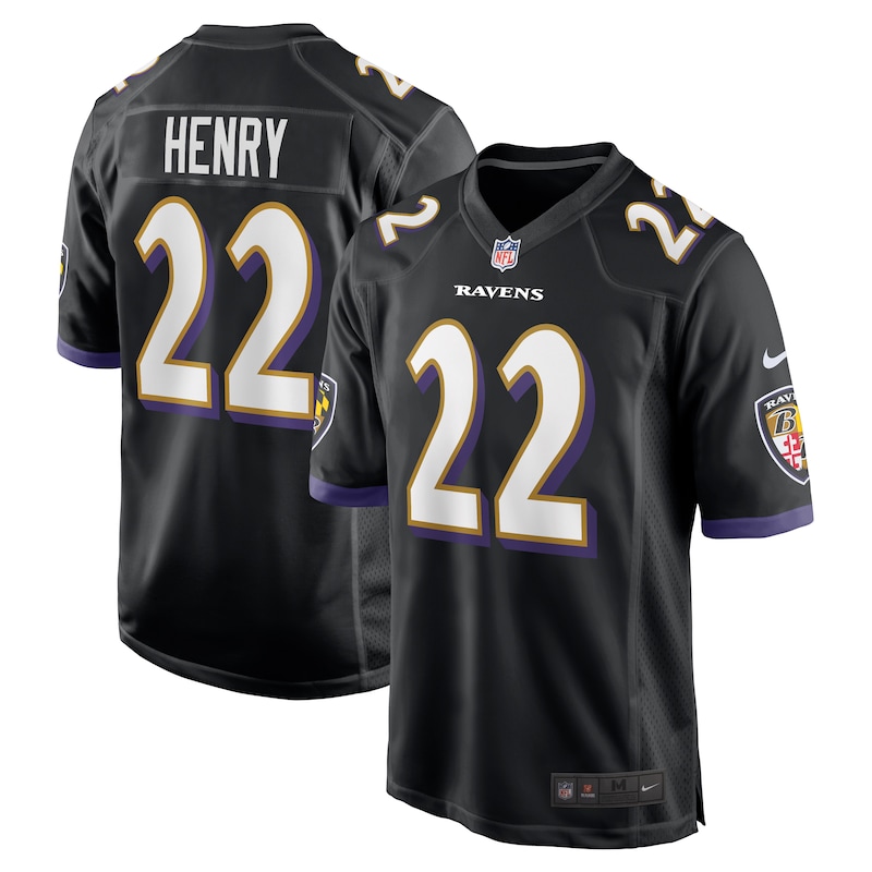 None Derrick Henry Baltimore Ravens Great Value Game Jersey Game Day W