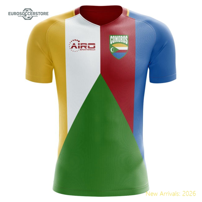 2025-2026 Comoros Home Concept Football Shirt - Womens