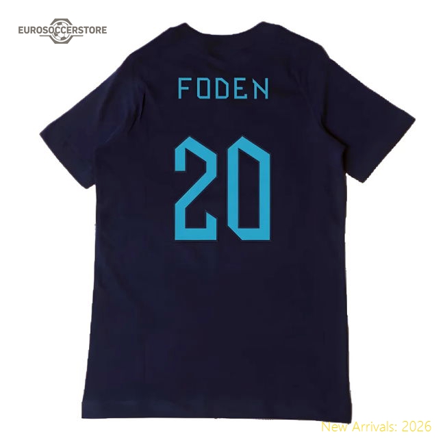 Comfortable Football Team Kids Foden Jersey 2022-2023 Soft-touch