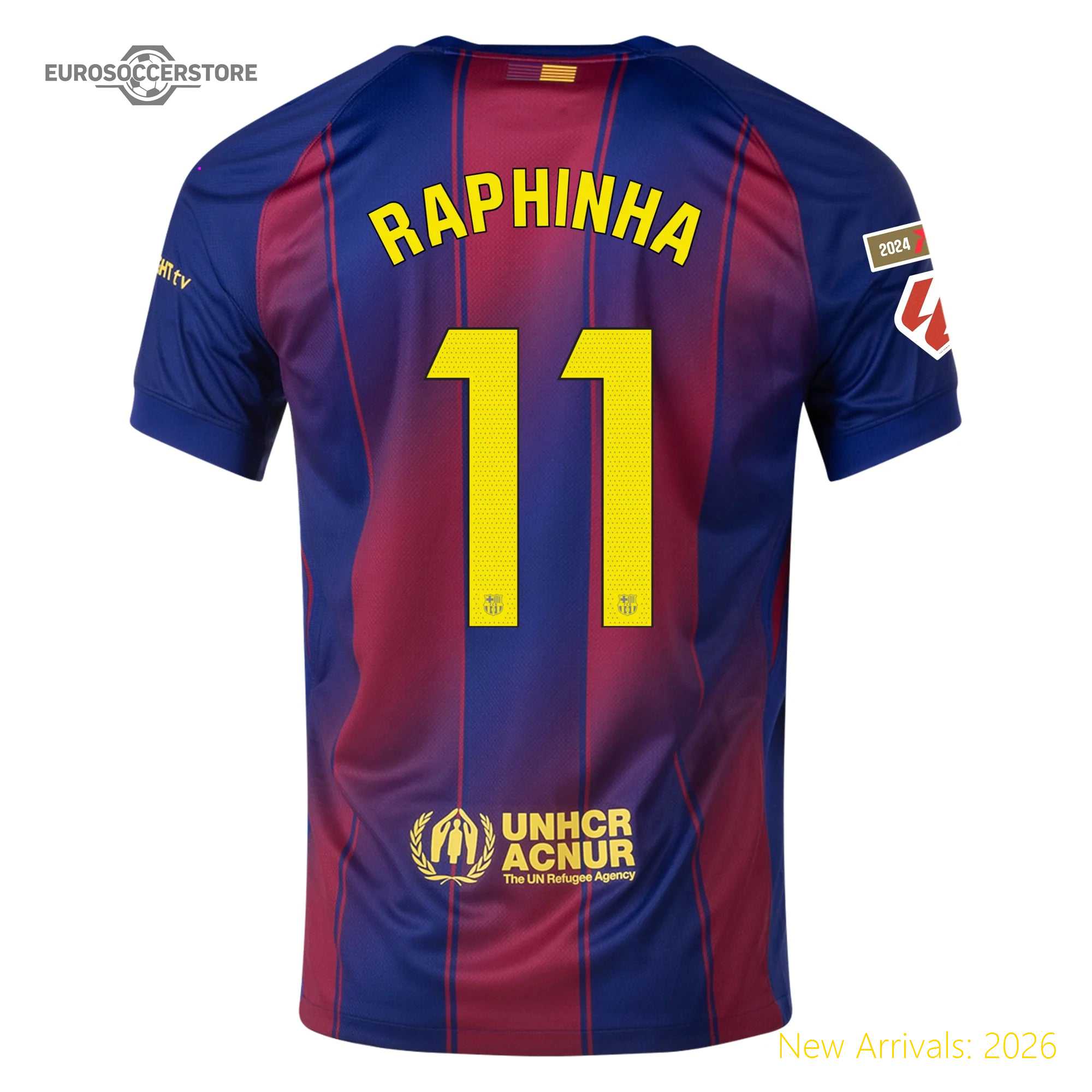 Kids Bar Raphinha Barcelona Home Superior Home Jersey 2023