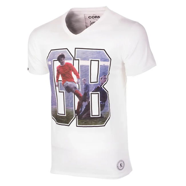 George Best GB1 T-Top (White)