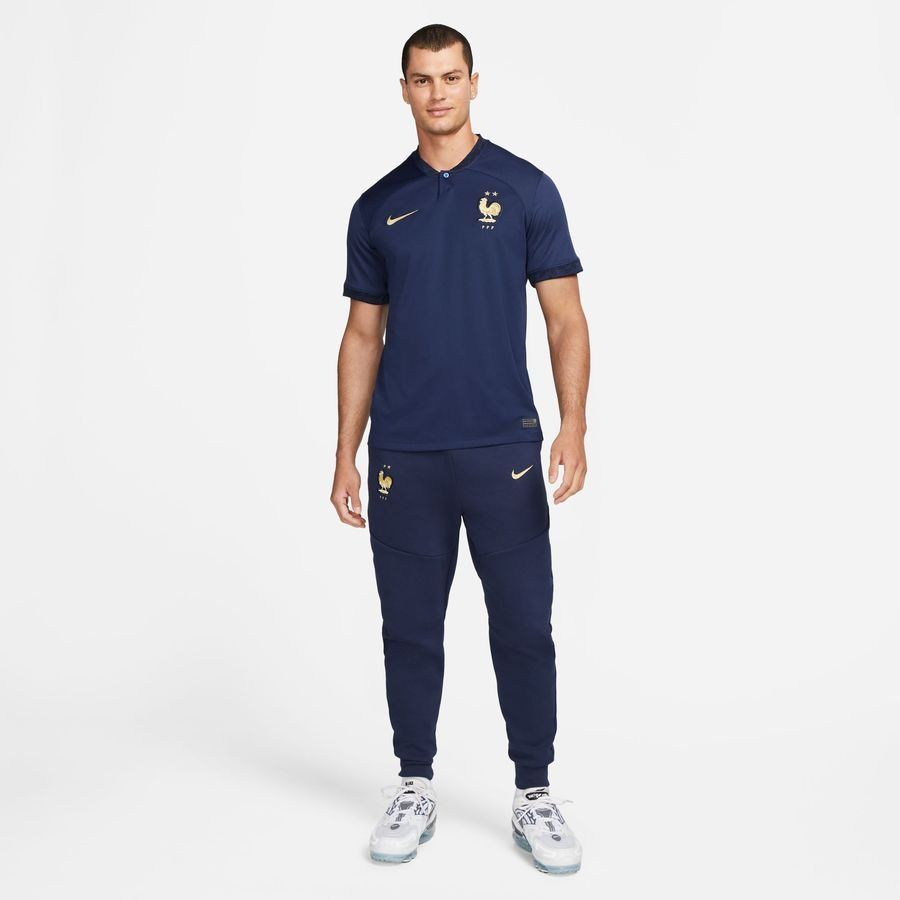 France Training Trousers Nsw Tech Fleece Midnight Navy/metallic Gold